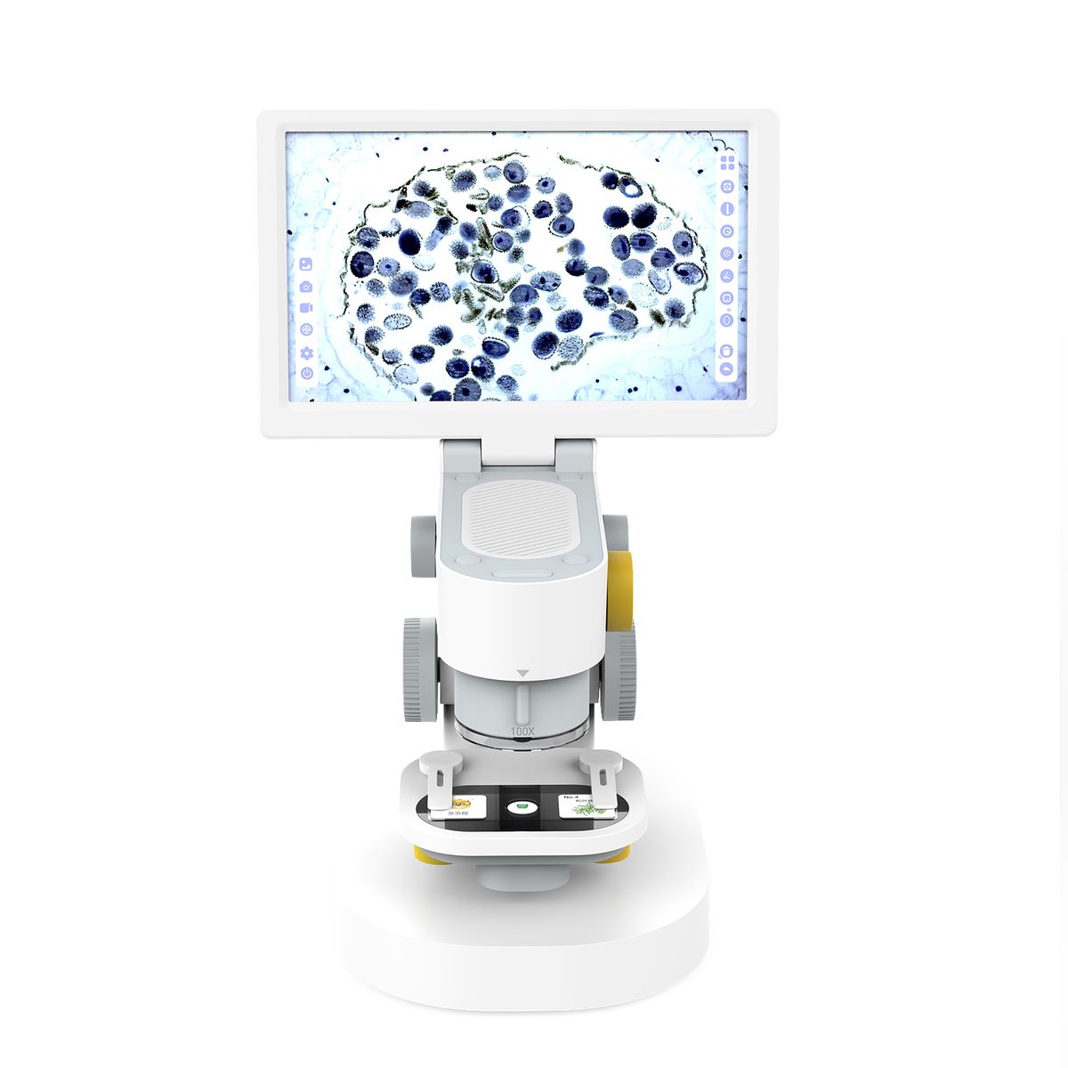 Rechargeable Intelligent Microscope 1200X Optical