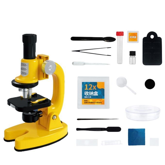 Students Microscope Toy Set Iological Microscope For Home School B