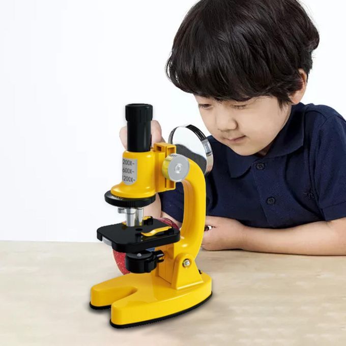 Students Microscope Toy Set Iological Microscope For Home School B