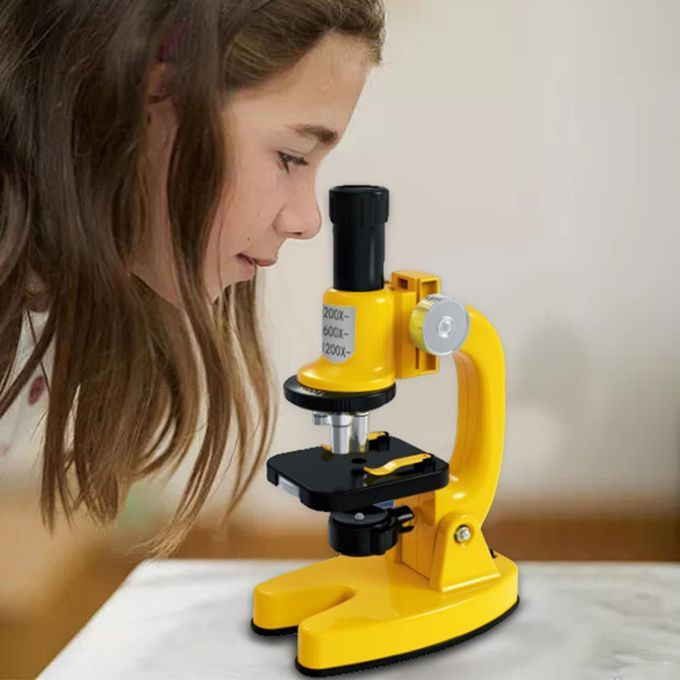 Students Microscope Toy Set Iological Microscope For Home School B