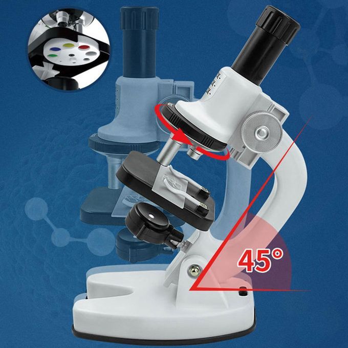 Students Microscope Toy Set Iological Microscope For Home School B