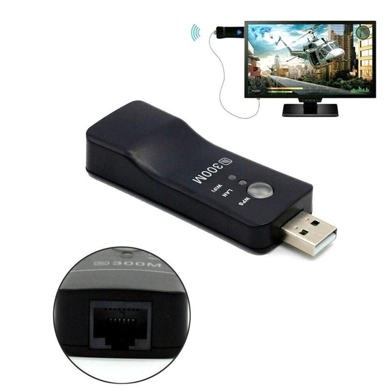 M300 USB Wireless Adapter WiFi Dongle For Smart TV Blu-ray Player BDP-BX37 Pix-Link WiFi Range Extender