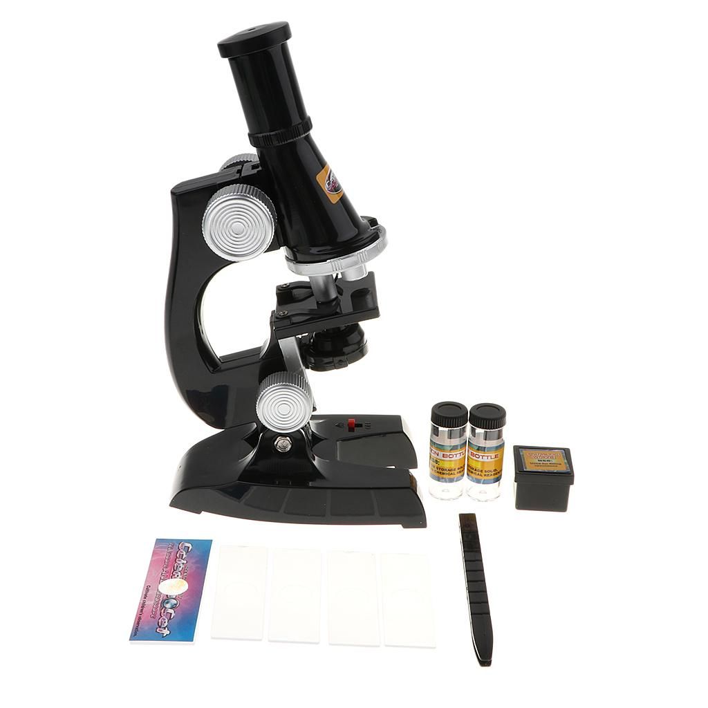 Biological Science Microscope With LED Toy Student Experimental