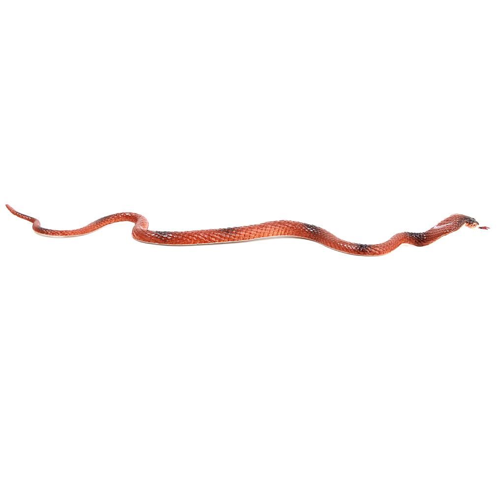 8" King  Snake Model Pretend Trick Toy Joke Halloween Prop