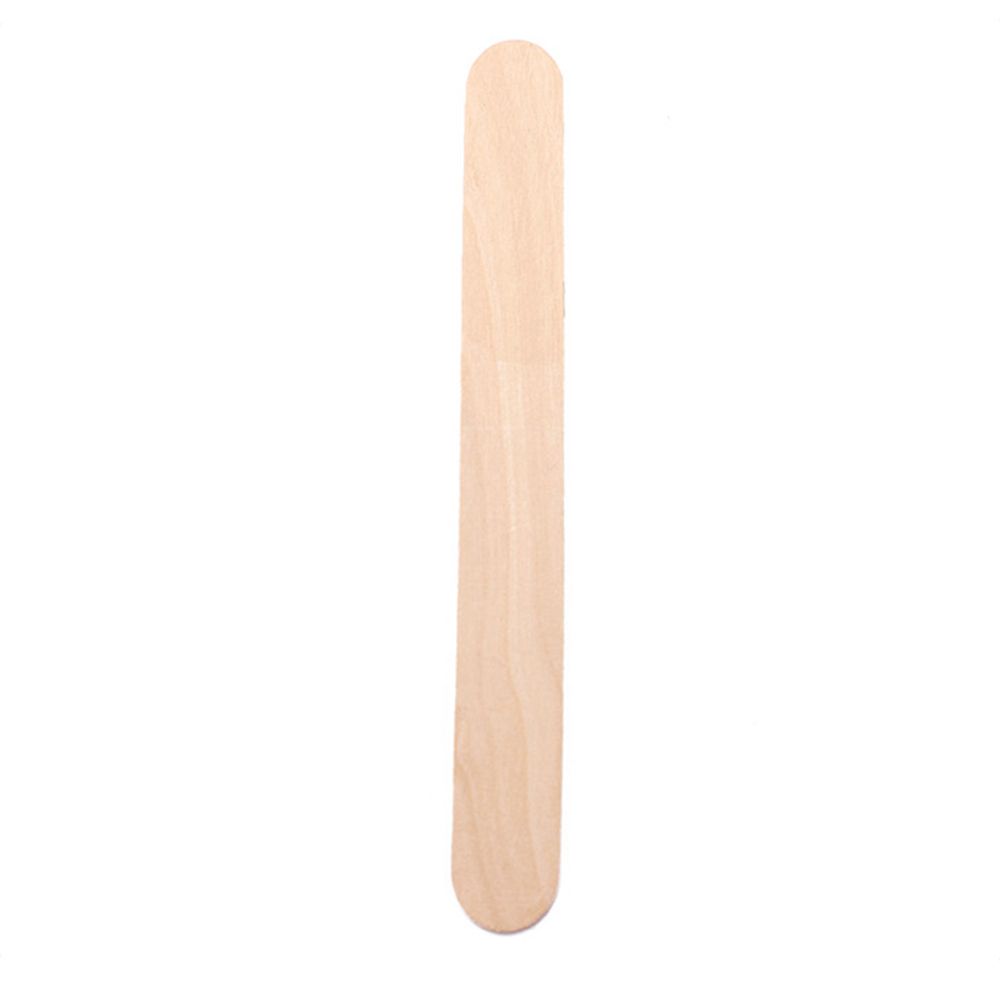 50 Count Wax Stick Wood Waxing Sticks Spatulas Applicators