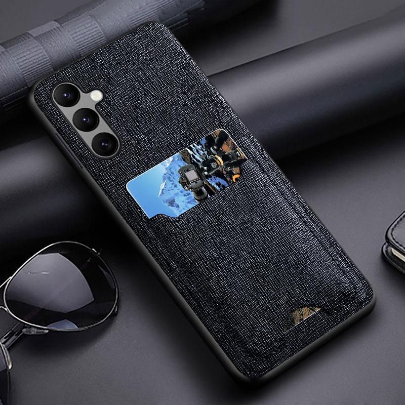Card slot bag holder case for Samsung Galaxy A14 Funda PU leather luxury cover for Galaxy A14 case