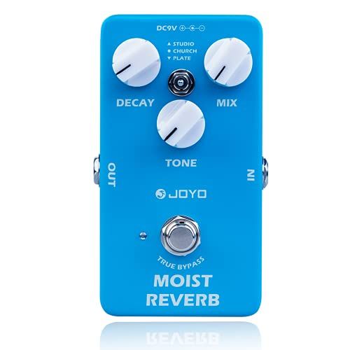 JOYO Reverb Effect Pedal Digital Guitar Pedal With 3 Reverb