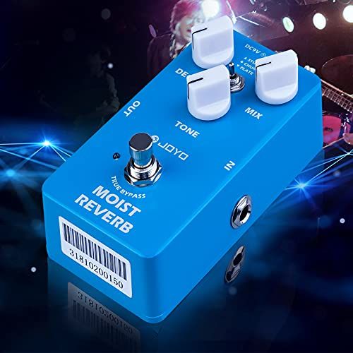 JOYO Reverb Effect Pedal Digital Guitar Pedal With 3 Reverb