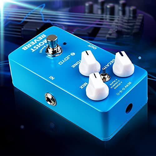 JOYO Reverb Effect Pedal Digital Guitar Pedal With 3 Reverb