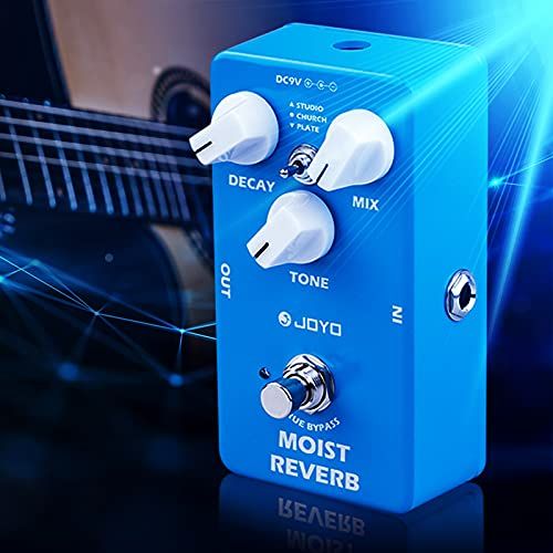 JOYO Reverb Effect Pedal Digital Guitar Pedal With 3 Reverb