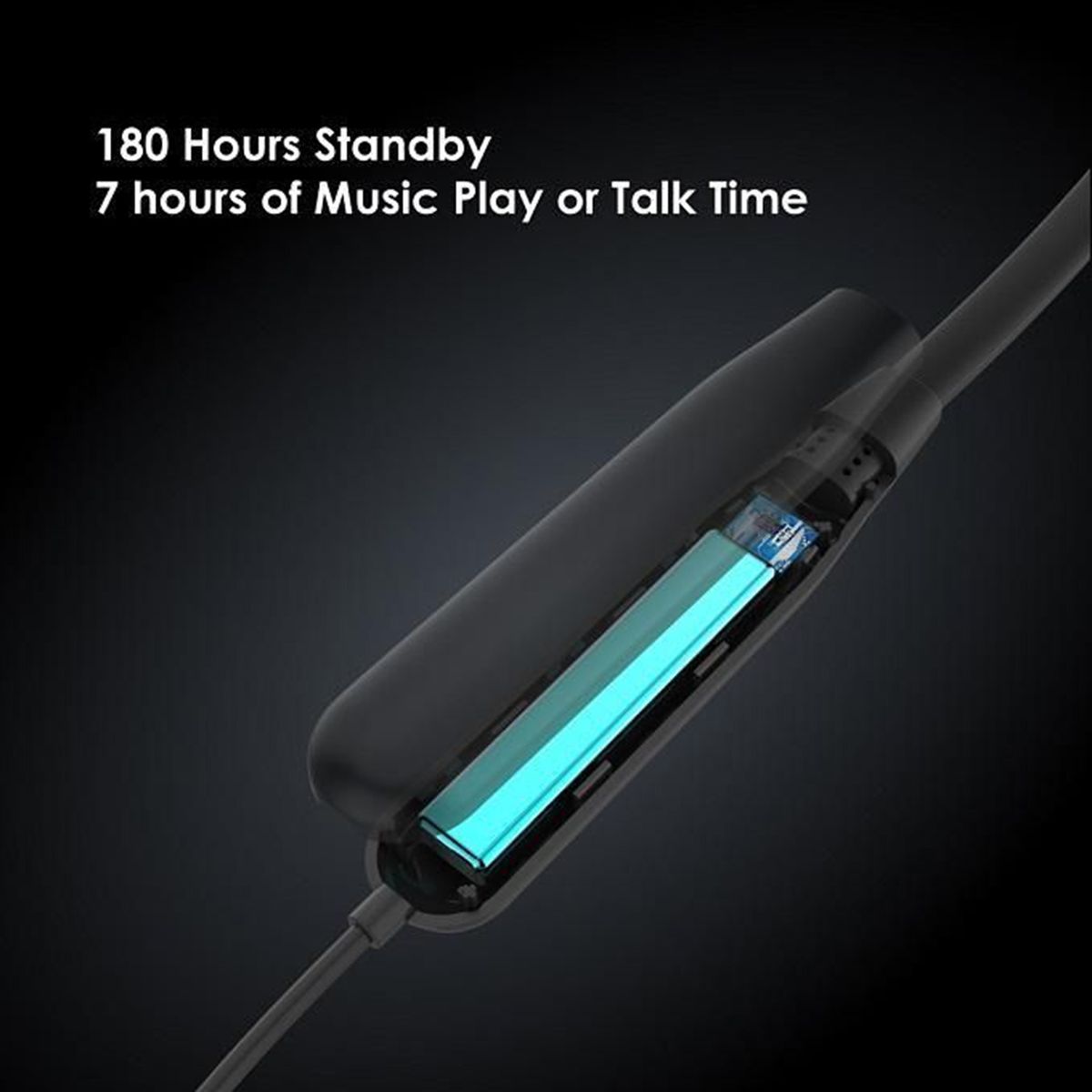 Feather-2C In-Ear Neckband Wireless Headphones With Microphone