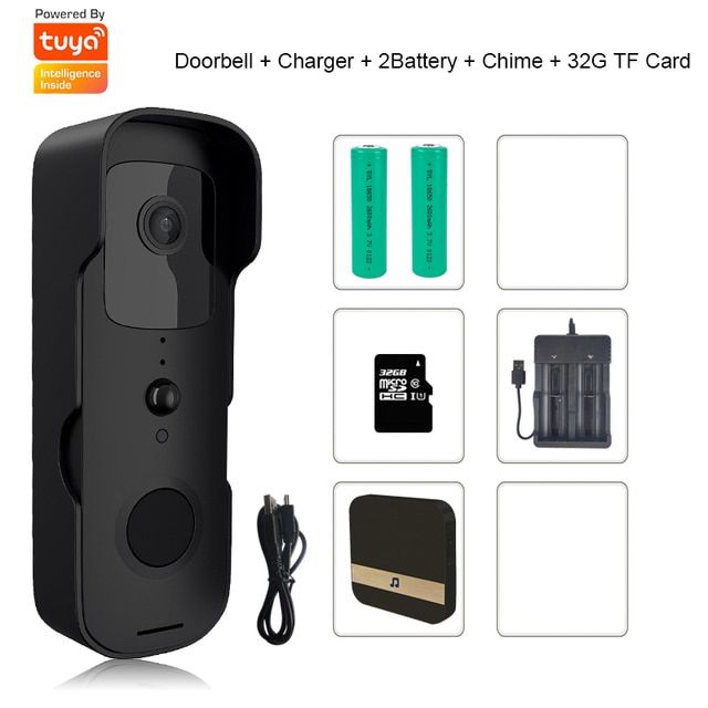 Video Doorbell Digital Visual Intercom Outdoor Door Bell