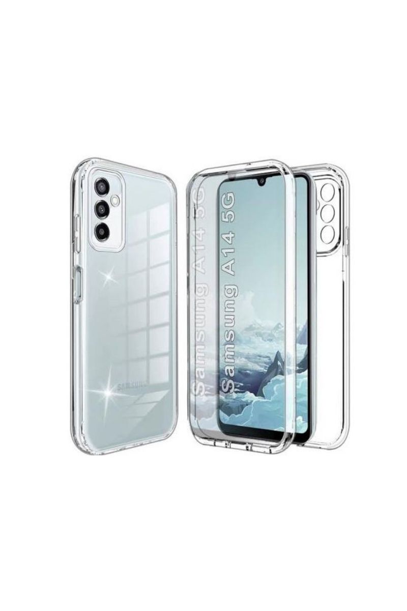Galaxy A14 4G/5G  High Quality 360 Front And Back Transparent Case