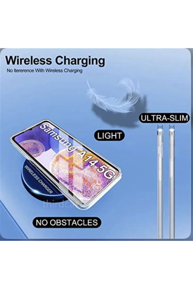 Galaxy A14 4G/5G  High Quality 360 Front And Back Transparent Case