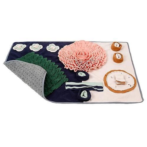 Dogs Slow Feeding Mat Durable Dog Foraging Mat Puzzle Toys Encourages Natural Foraging Skills