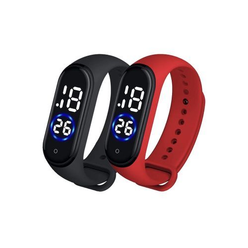 2 In1 Digital Led Wristwatch  Wristwatch - Wristwatch