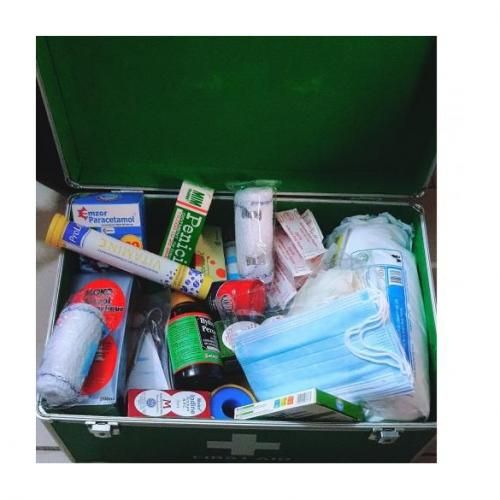 Solid First Aid Box - Fully Equipped