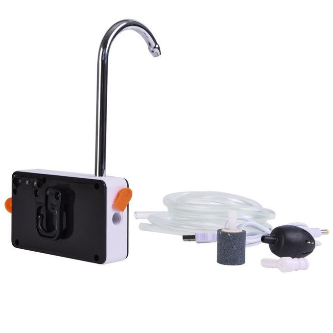 LEO 28015 2 In 1 USB Rechargeable Fishing Pumping Aeration Air Pump With 3  LED Lights