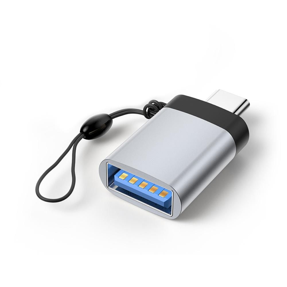 USB 3.0 Female to Type-C Male OTG Converter Charge-Silver