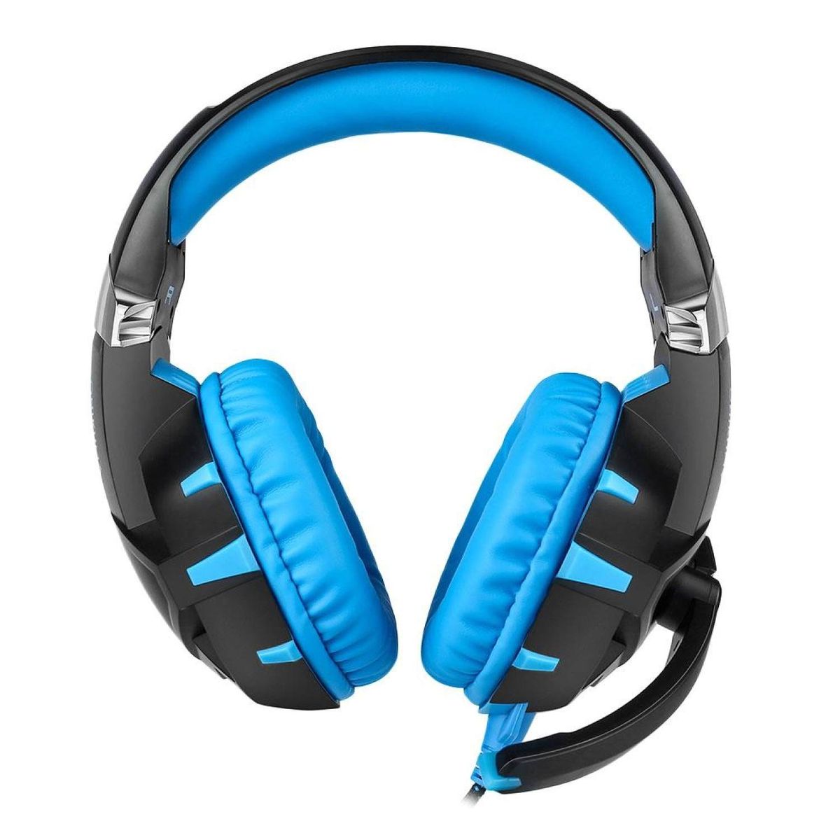 K2 Stereo Gaming Headset 2.2m Cable LED Light 7.1 Sound Effect Over-ear Headphones With Mic For Computer Game BDZ