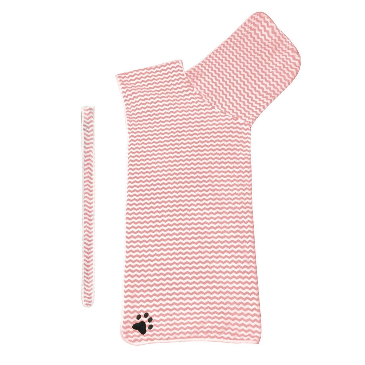 Pet Drying Towel Large Dog Bath Towel Pink