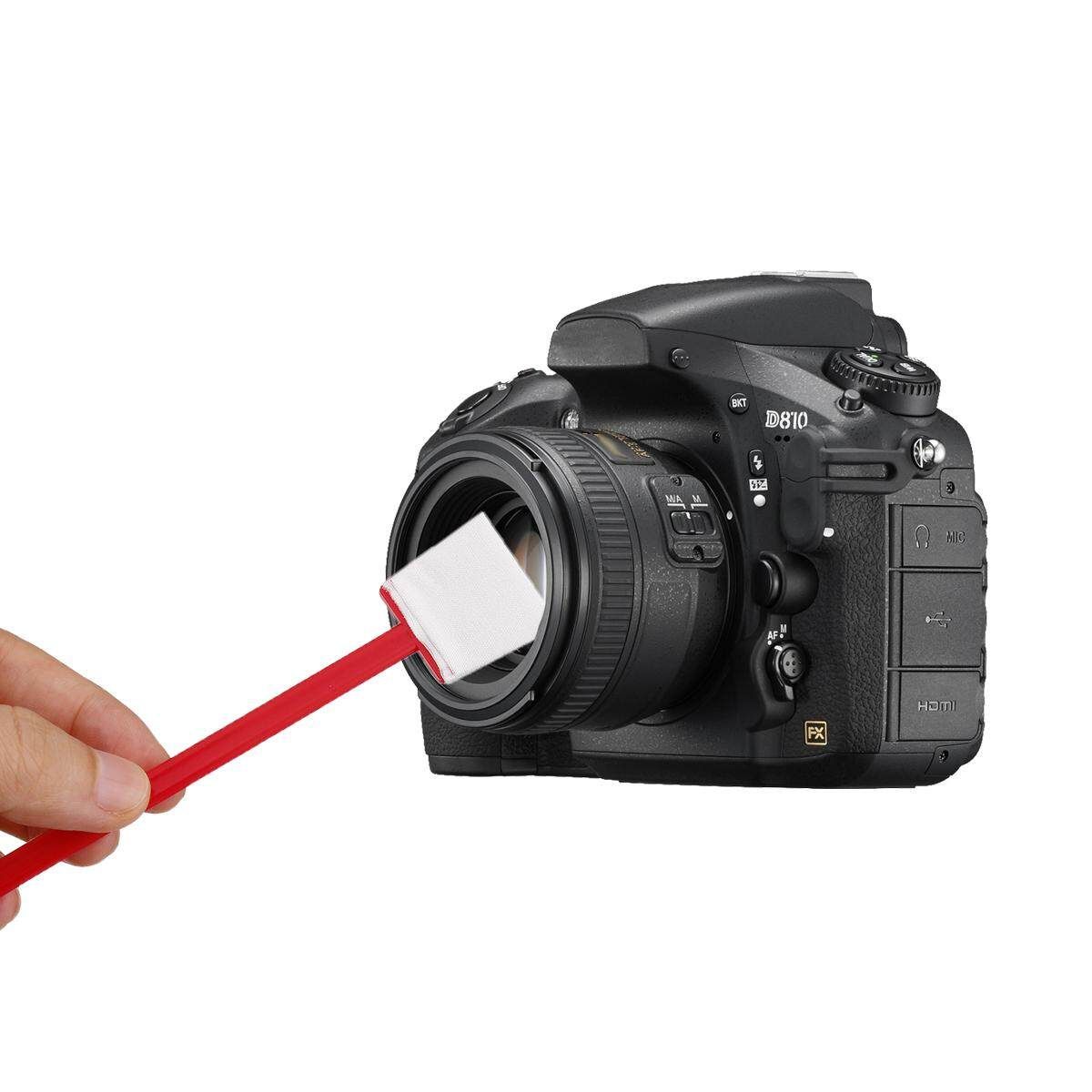 10Pcs Cleaning Rod APS- Sensor Camera DSLR Lens Clean Swab