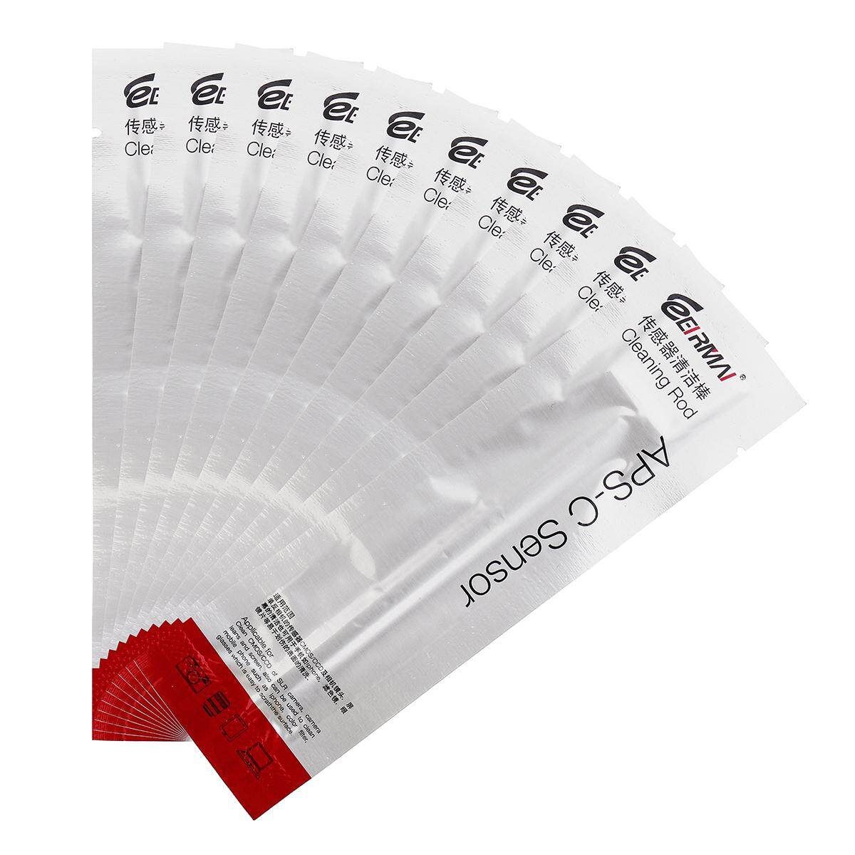 10Pcs Cleaning Rod APS- Sensor Camera DSLR Lens Clean Swab