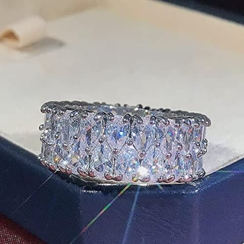 Zircon Wedding Band