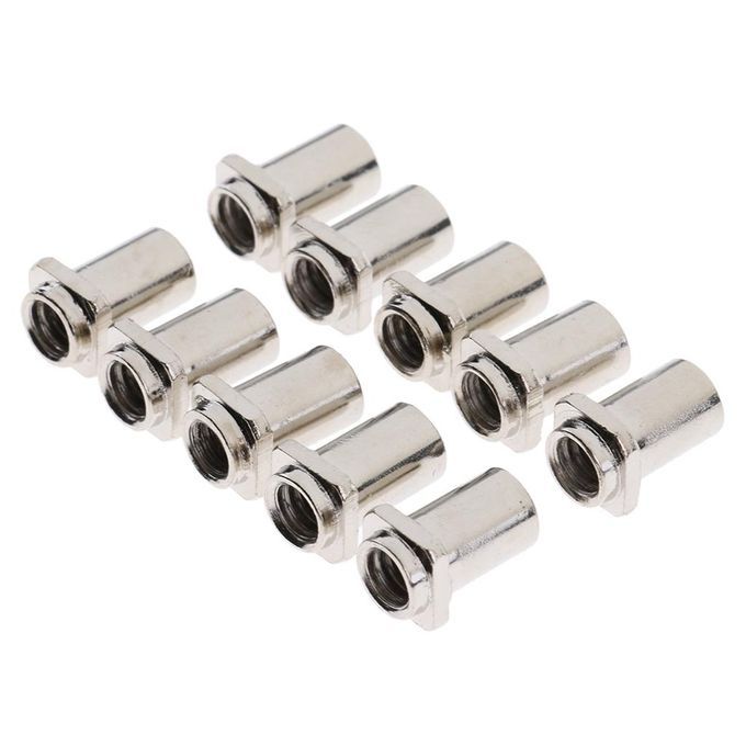 3x 10x Swivel Nuts For Tom Lug Durable For Tom Floor Drum Replacement