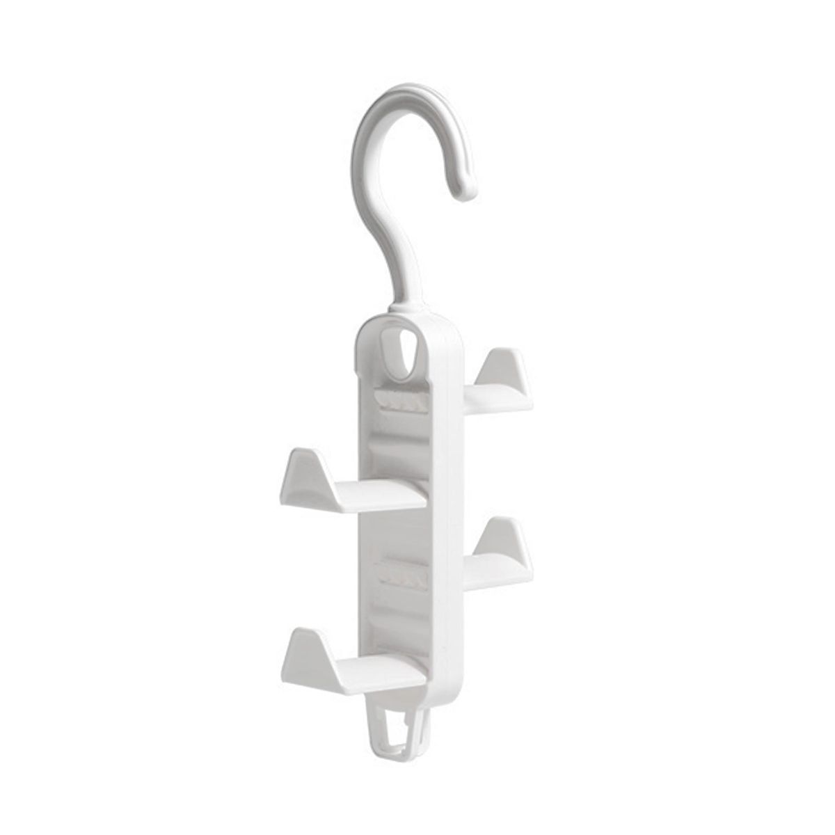 Purse Organizer Fashion Wardrobe Scarf Tie Hook Closet Organizer White