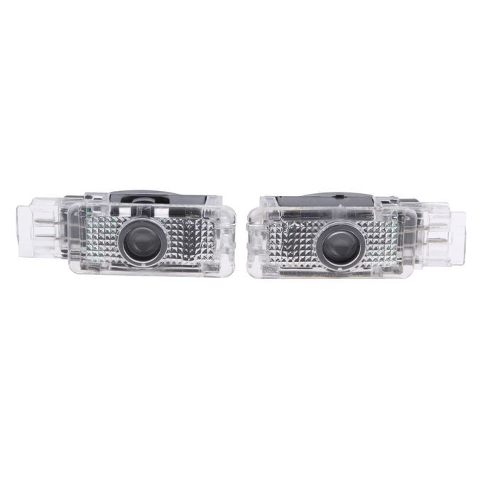 2 Pcs Car Door Led Welcome Projector Light Lamp For Mercedes Benz W203
