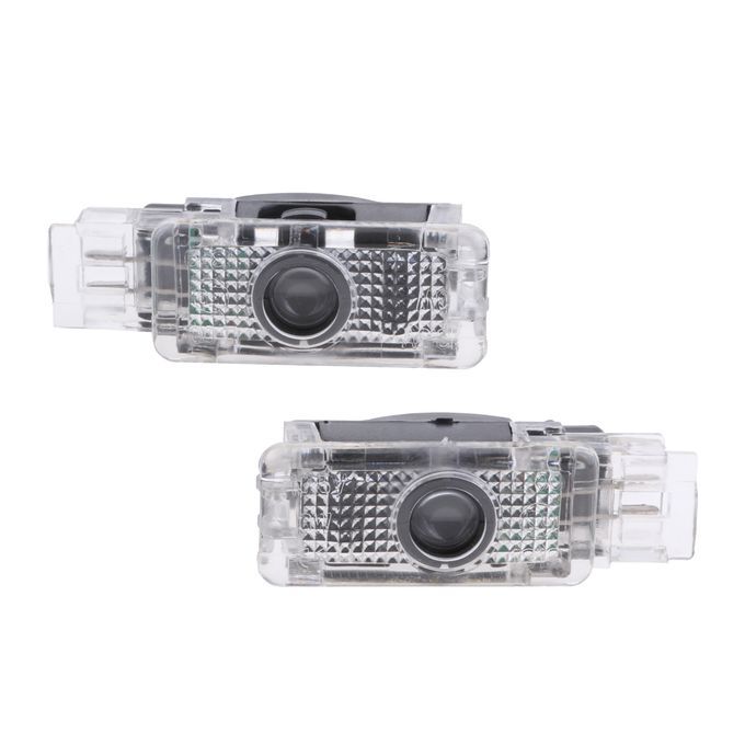2 Pcs Car Door Led Welcome Projector Light Lamp For Mercedes Benz W203