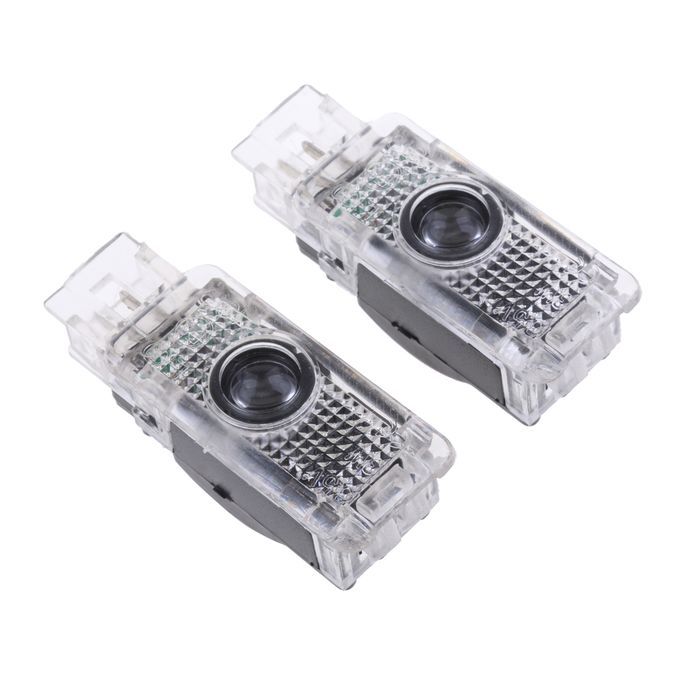 2 Pcs Car Door Led Welcome Projector Light Lamp For Mercedes Benz W203