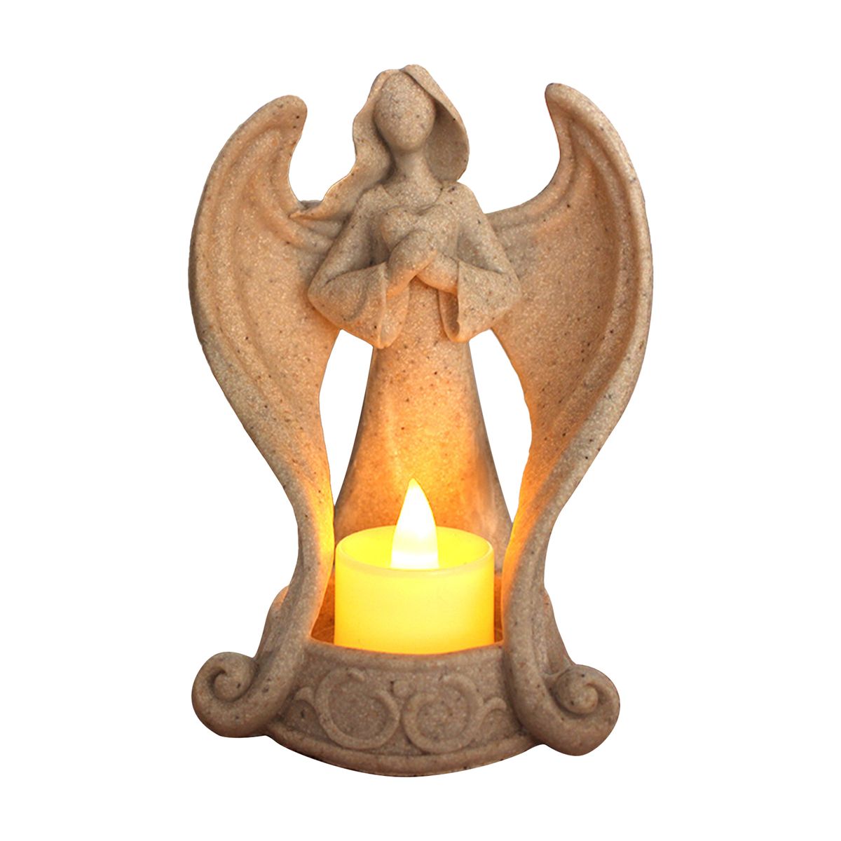 Angel Candle Holder Angel Figurines Tealight Candle Holder