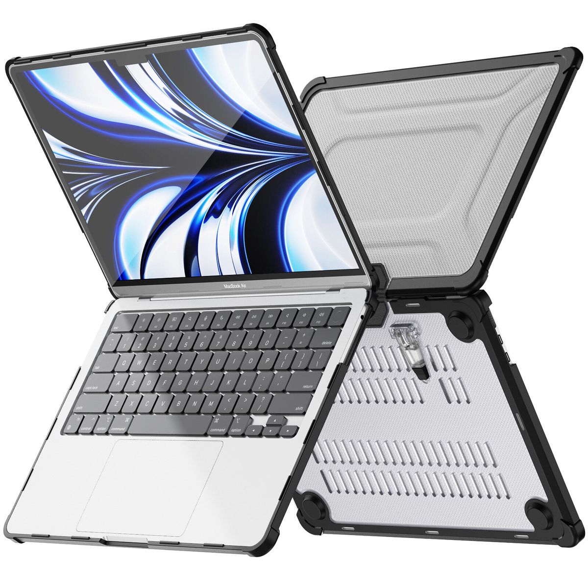 Heavy Duty Case For M2 MacBook Air 13.6 Inch 2022,Model Numbers: A2681
