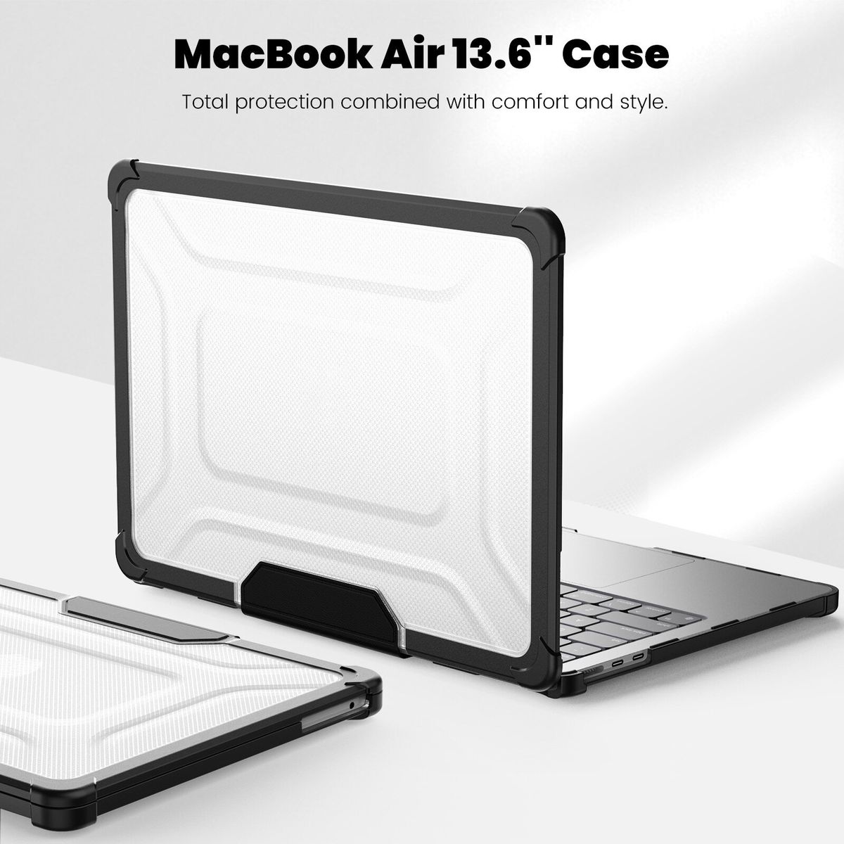 Heavy Duty Case For M2 MacBook Air 13.6 Inch 2022,Model Numbers: A2681