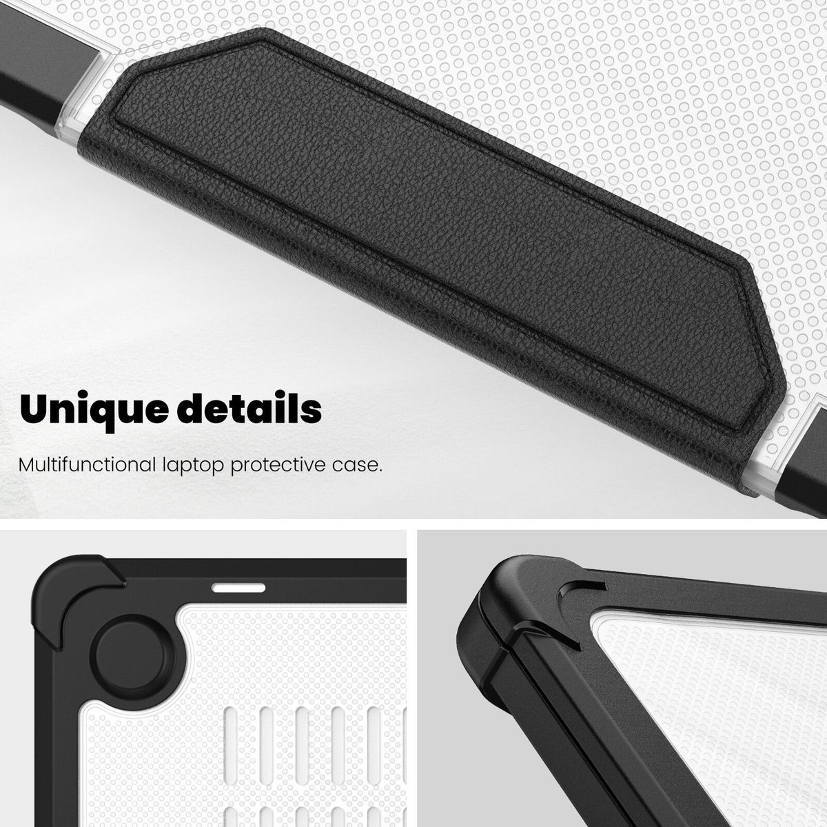 Heavy Duty Case For M2 MacBook Air 13.6 Inch 2022,Model Numbers: A2681