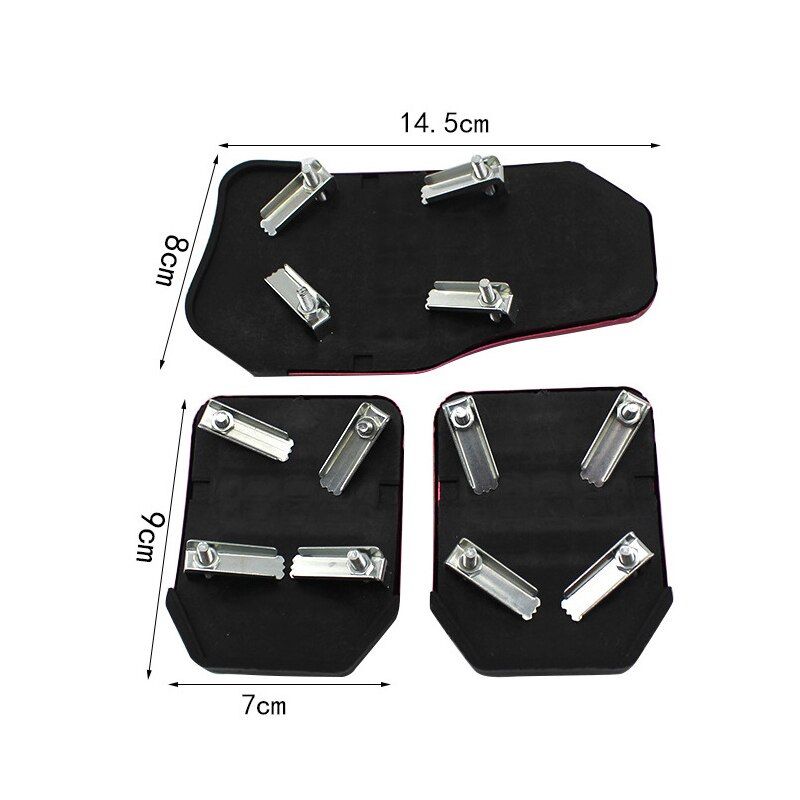 Universal 3colors Non-Slip Manual/ Car/truck/suv Foot Pad