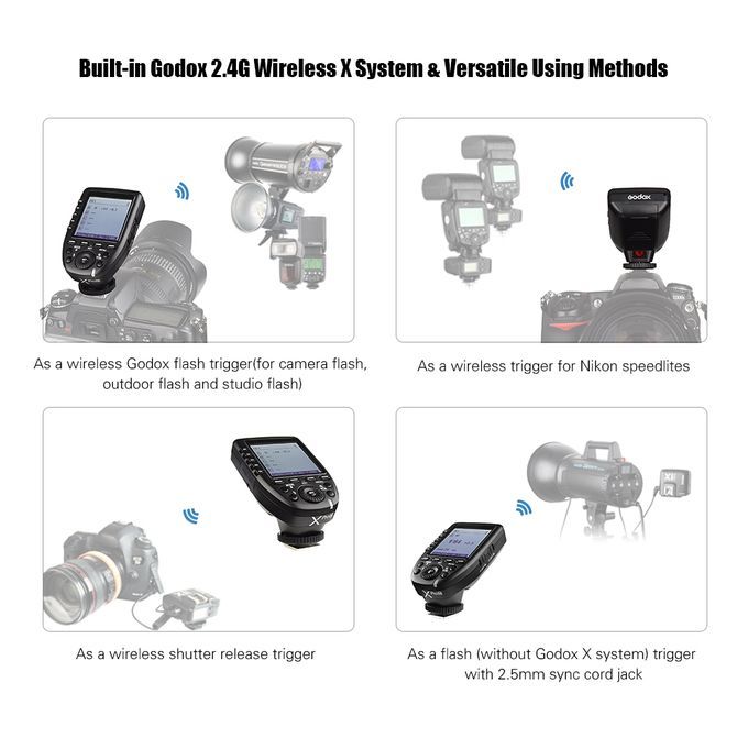 Godox Xpro-N I-TTL Flash Trigger Transmitter With Large LCD