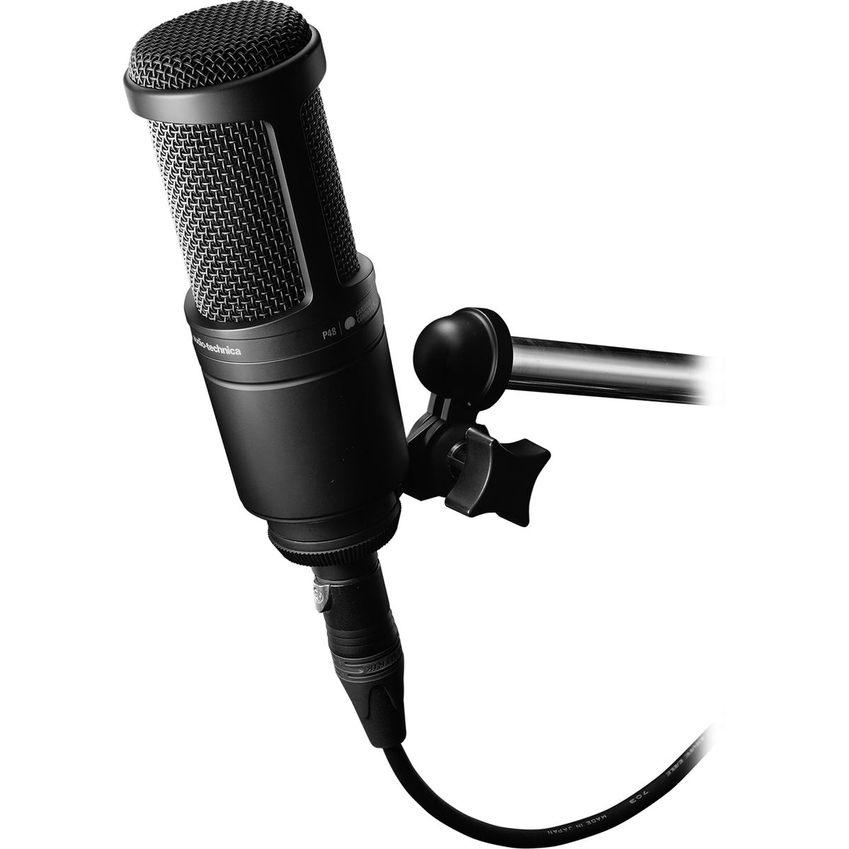 Audio-Technica AT2020 Vocal Microphone Pack For Music, Streaming And Podcasting