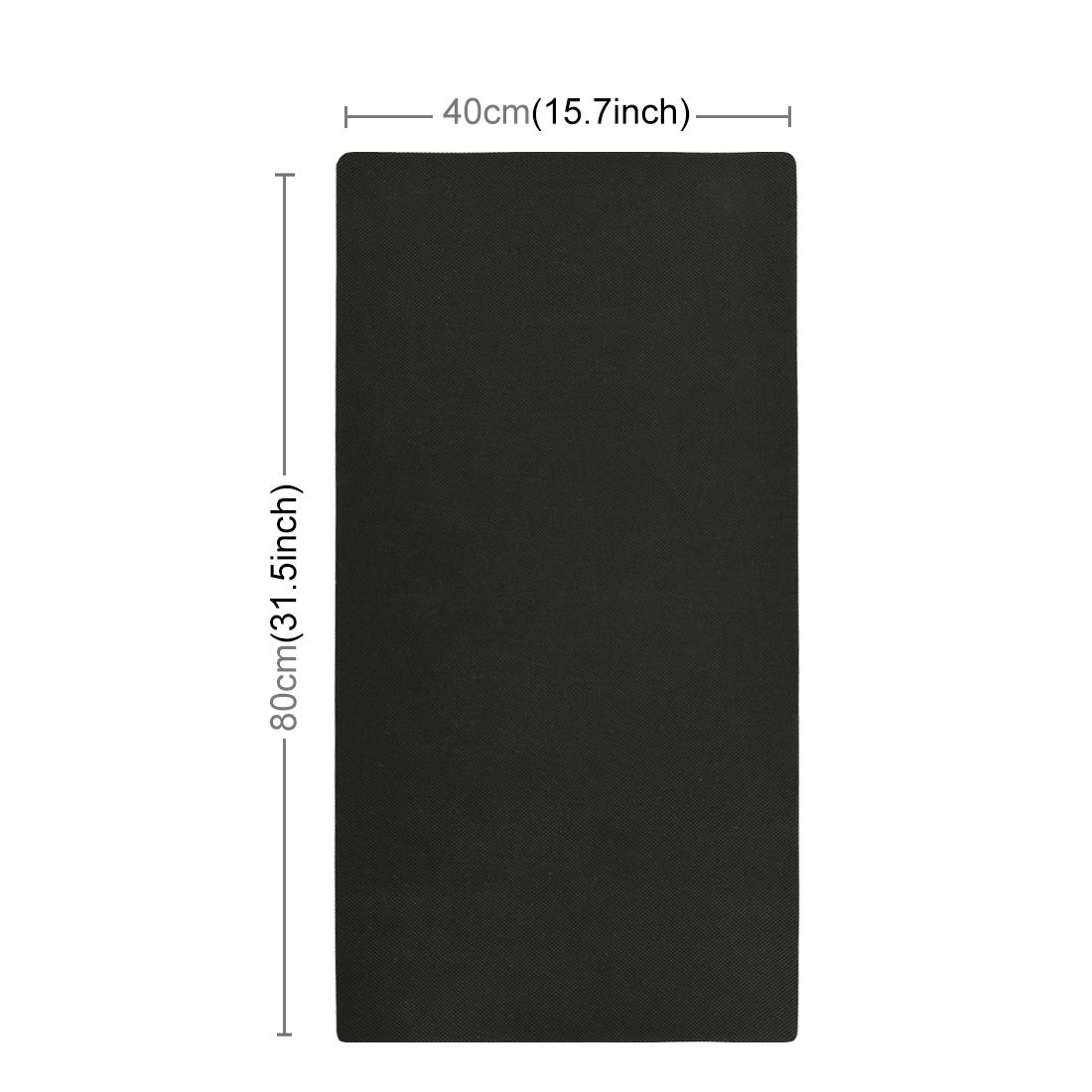 6 PCS PULUZ Collapsible Photography Studio Background, 6 Colors (Black, White, Red, Blue, Orange, Green), Size: 80cm X 40cm