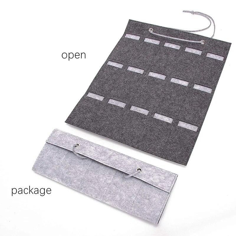 Glasses Organizer Sunglasses Organizer Storage Hanging Bag Sunglasses Eyeglasses Display Wall Mount Organizer 15 Slot Eyewear Ho