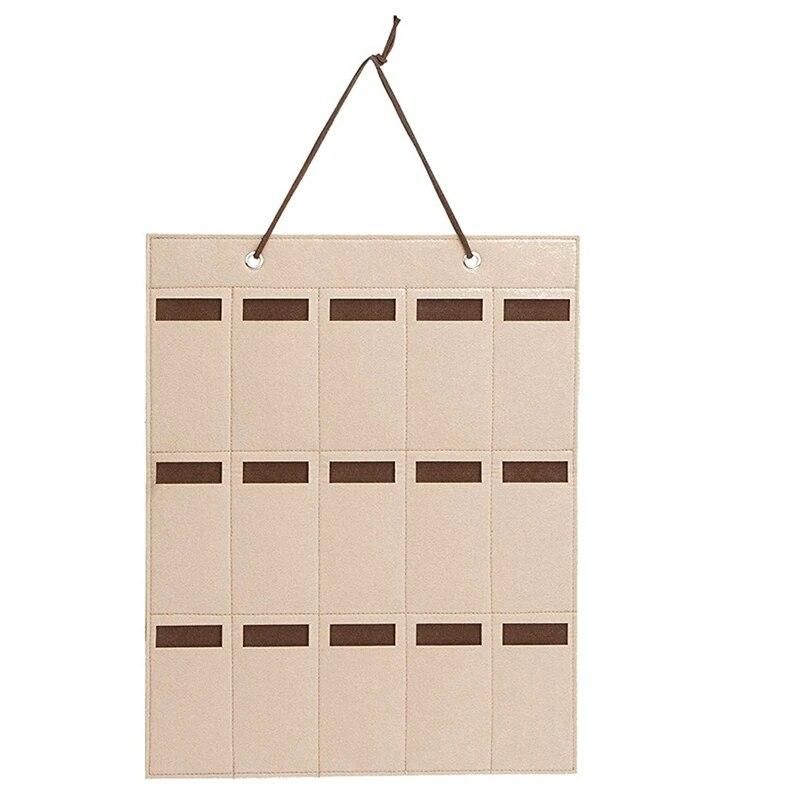 Glasses Organizer Sunglasses Organizer Storage Hanging Bag Sunglasses Eyeglasses Display Wall Mount Organizer 15 Slot Eyewear Ho