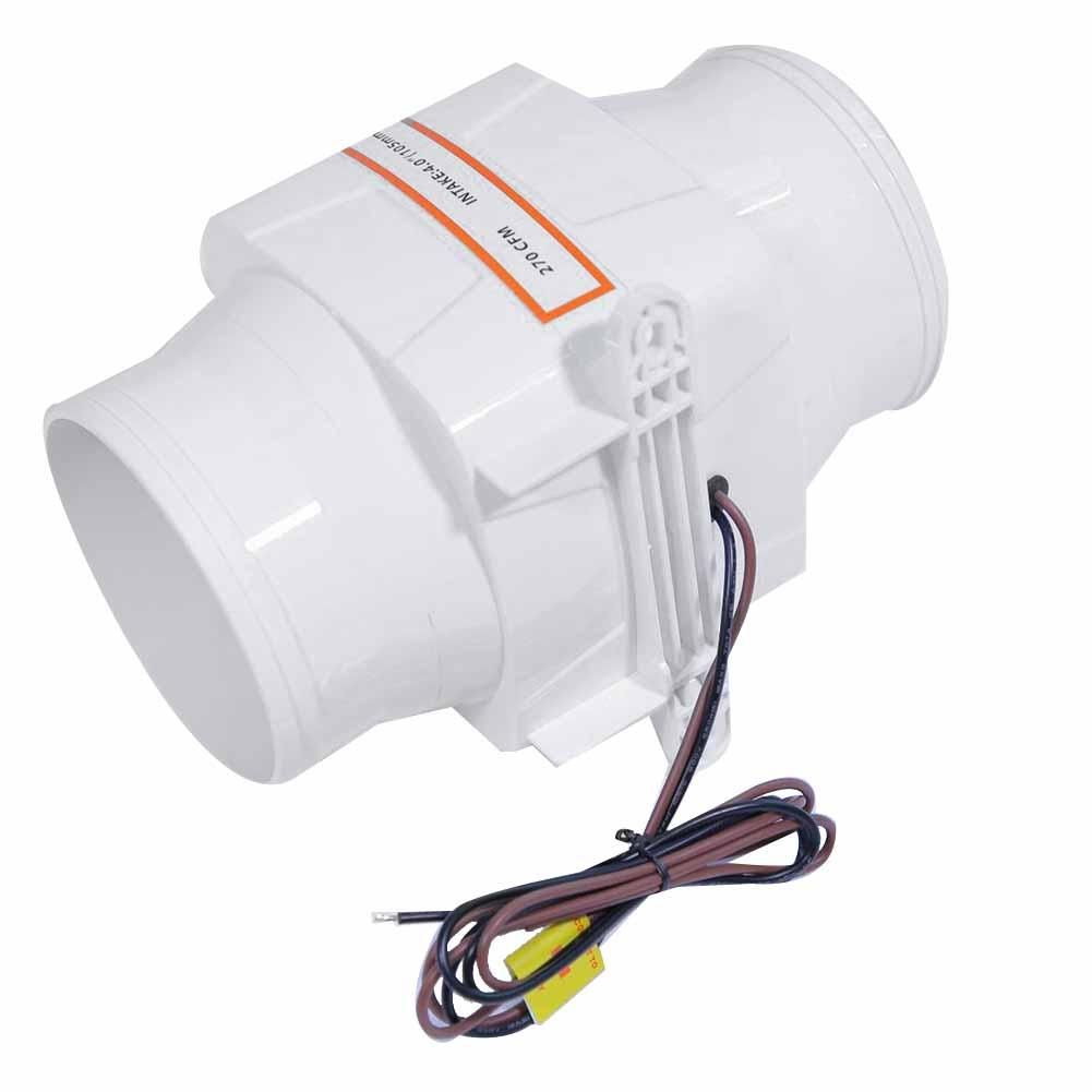 24V DC Fan Straight Barrel Exhaust Fan RV Yacht Battery