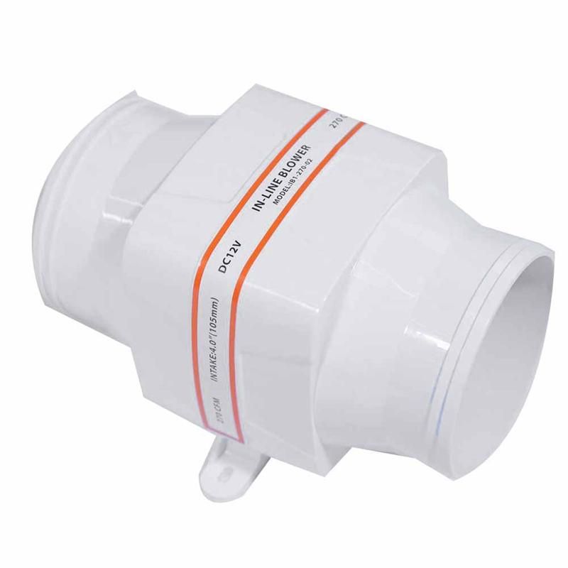 24V DC Fan Straight Barrel Exhaust Fan RV Yacht Battery Vent