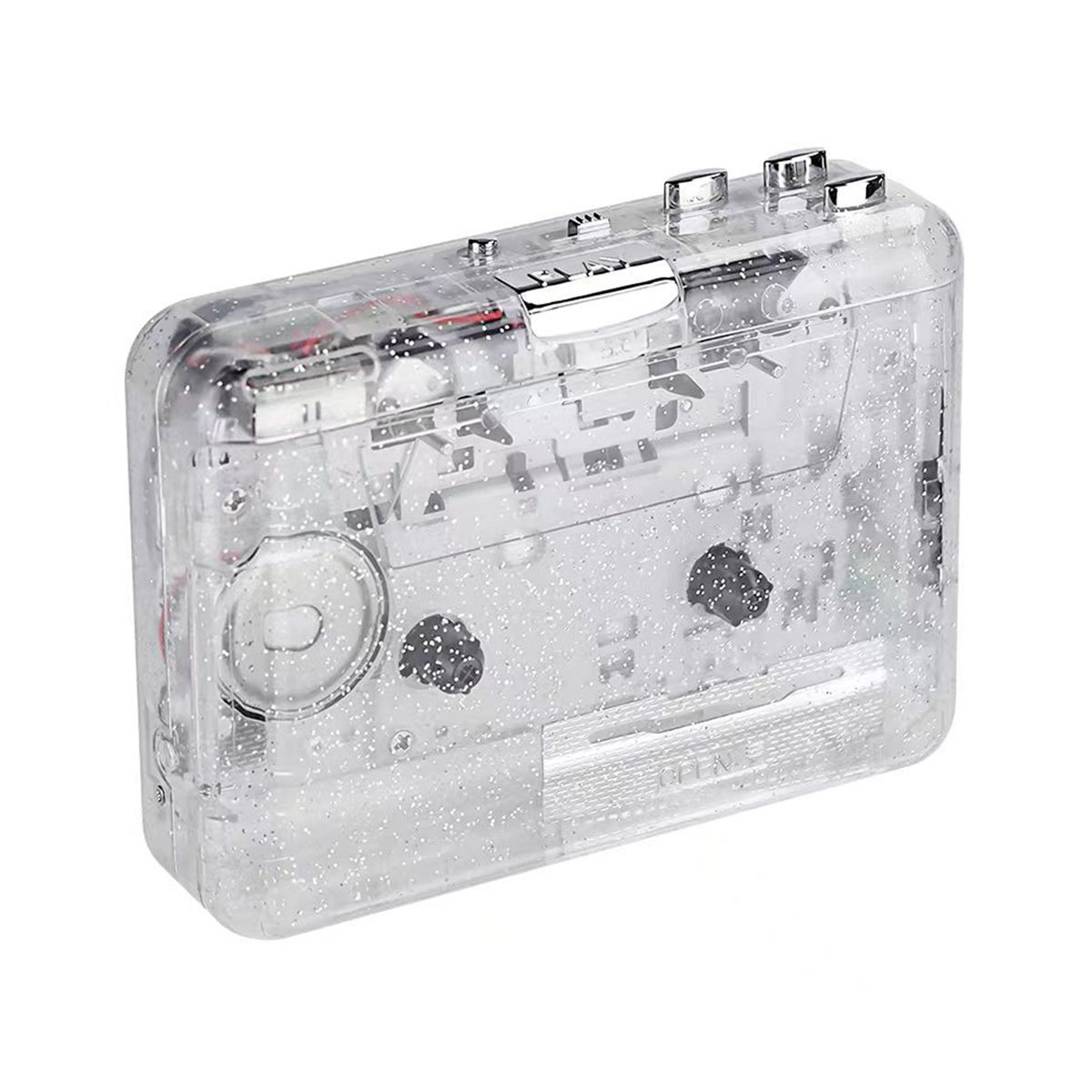 Cassette Player Cassette to MP3 Format Player Plug and Play for Music