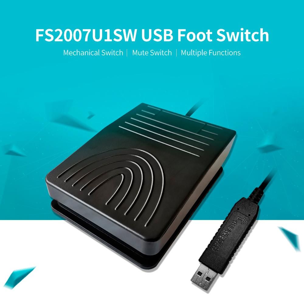 USB Foot Switch Multifunctional Customized Foot Pedal Action Pedal for Medical Image Acquisition Game Control Office