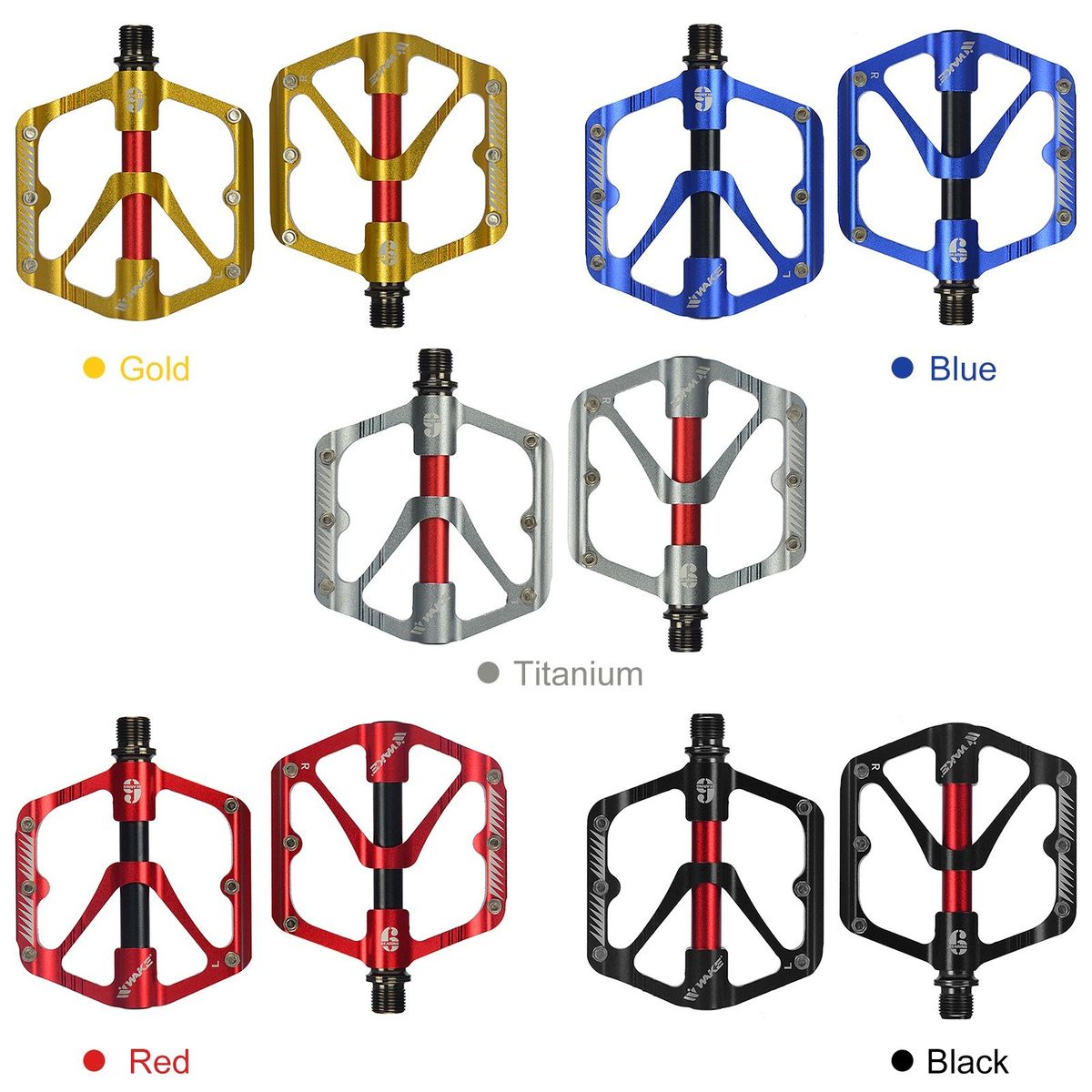 Aluminum Alloy Bicycle Pedal Cycling Pedal Durable Foot