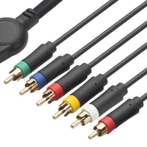 Suitable For PS2/PS3 Component Cable 1.8M High Resolution