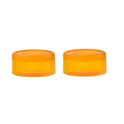Guitar Effect Pedal Foot Cap Orange Footswitch Top Knob